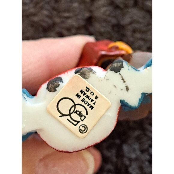 Vintage Dept 56 Christmas Carolers Figurine 2" Made Taiwan Holiday Collectible - Picture 4 of 7